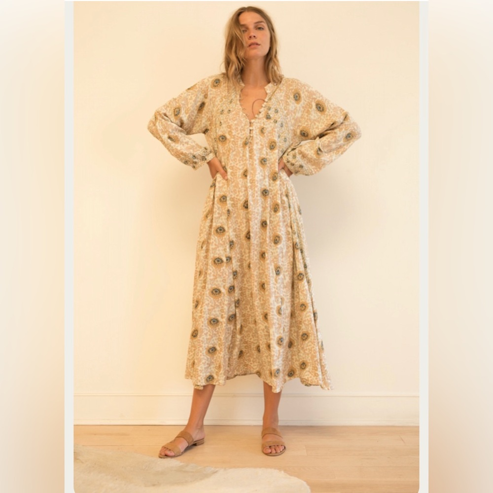 Natalie Martin Sz Small Fiore Maxi Dress